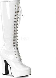 Pleaser Kniehoge laarzen -37 Shoes- ELECTRA-2020 US 7 Wit