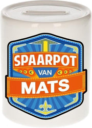 Kinder spaarpot voor Mats