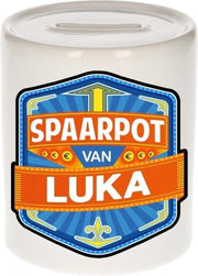 Kinder spaarpot voor Luka