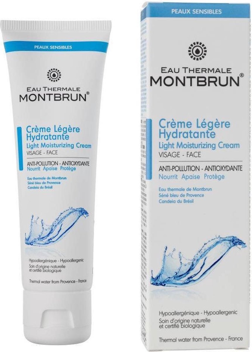 Montbrun Dagcrème Light Moisturizing Cream Dames 50 Ml