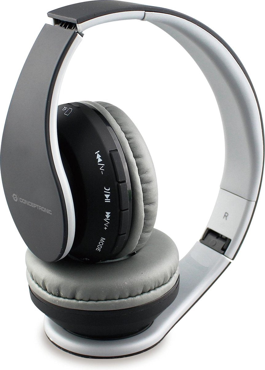 Conceptronic PARRIS01B hoofdtelefoon/headset Hoofdband Zwart