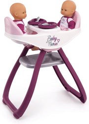 Smoby accessoire voor poppen - Tweeling Eetstoeltje