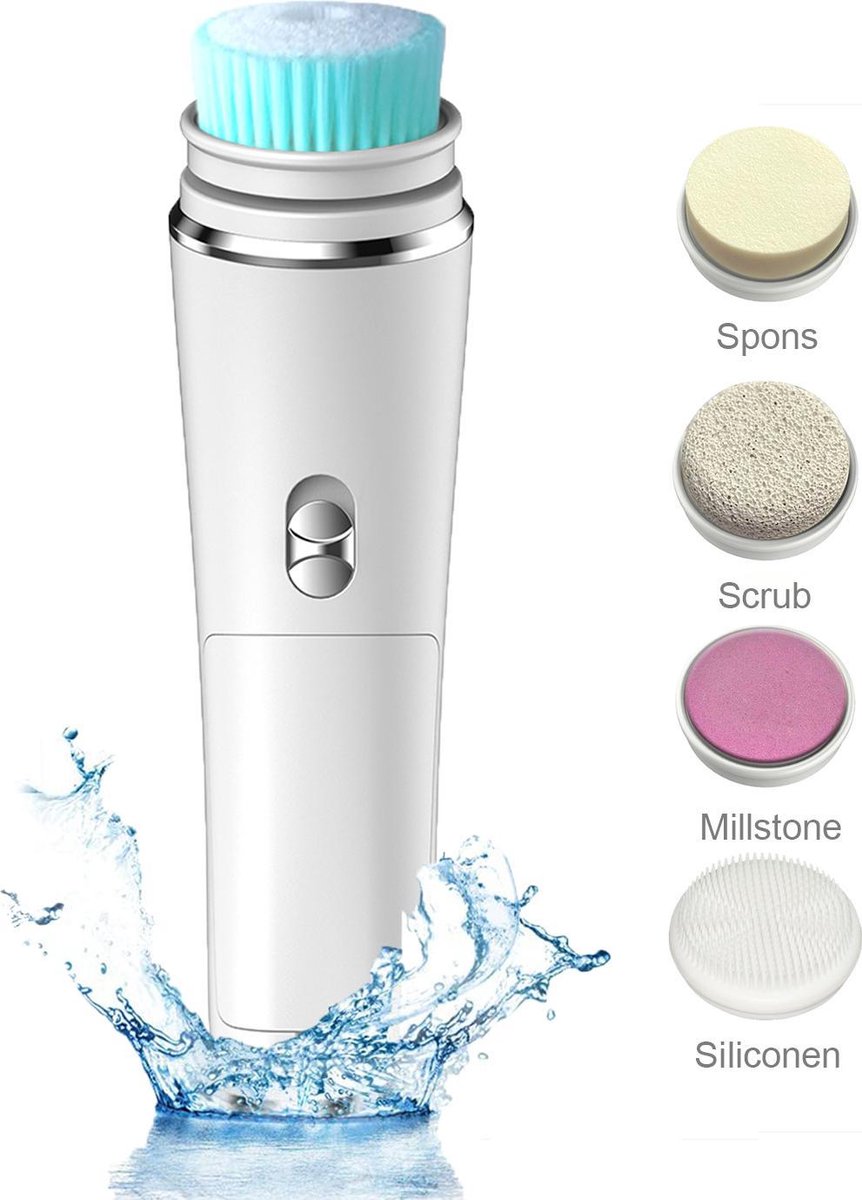5 in 1 Gezichtsreinigingsborstel - Huidverzorging - Gezichtsmassage - Scrub - Waterproof - Blackhead Remover