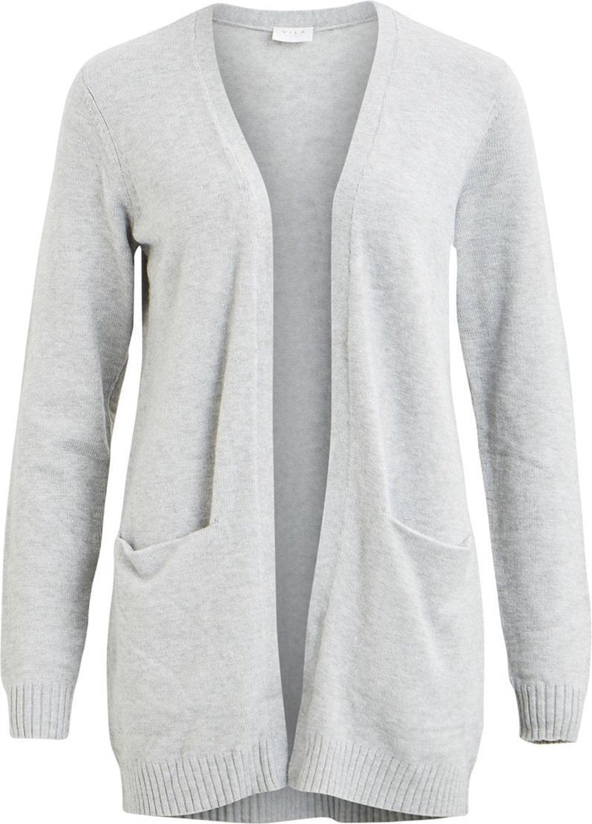 Vila Dames Vest Grijs Maat XL