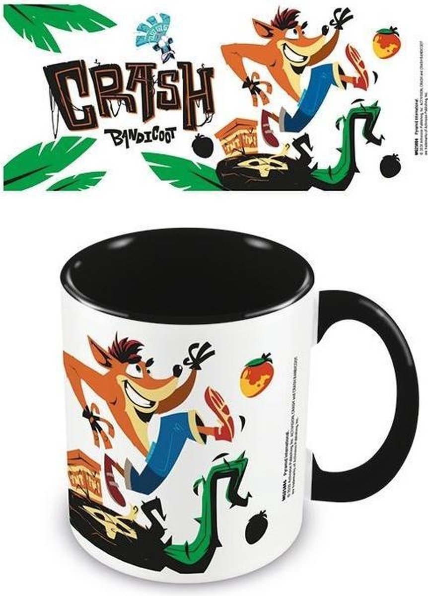 CRASH BANDICOOT 4 Ridonkulous Coloured Inner Mug 315ml