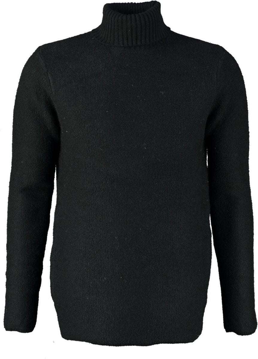 Dstrezzed zwarte relaxed fit structure koltrui met stretch - Maat M