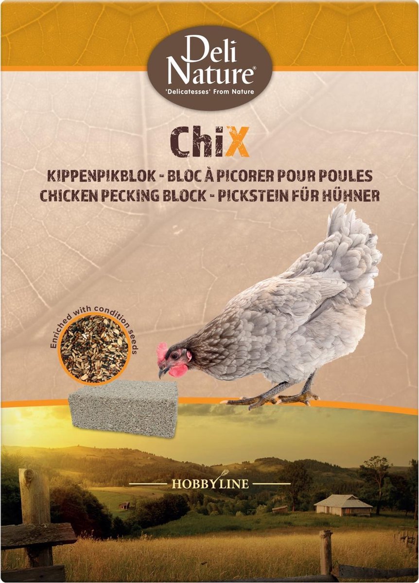 Deli Nature Chix Kippenpikblok 1 kg
