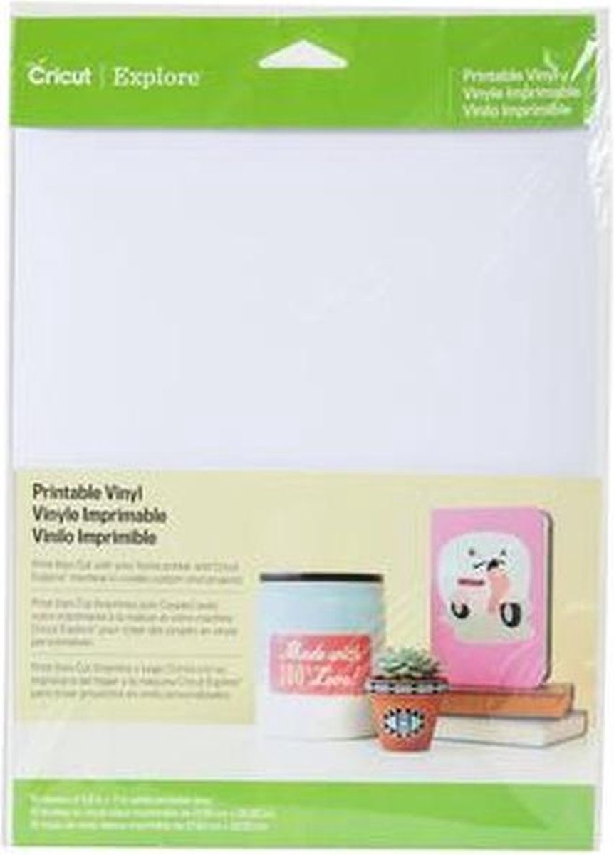 Cricut Vinyl Bedrukbaar 8.5x11.5"