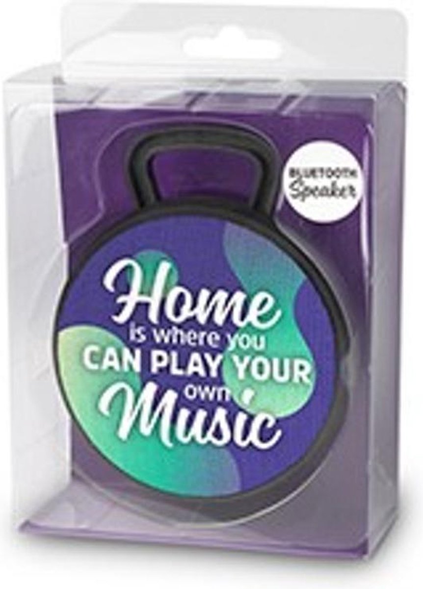 Bluetooth Speaker - Home is where you can play your owm music