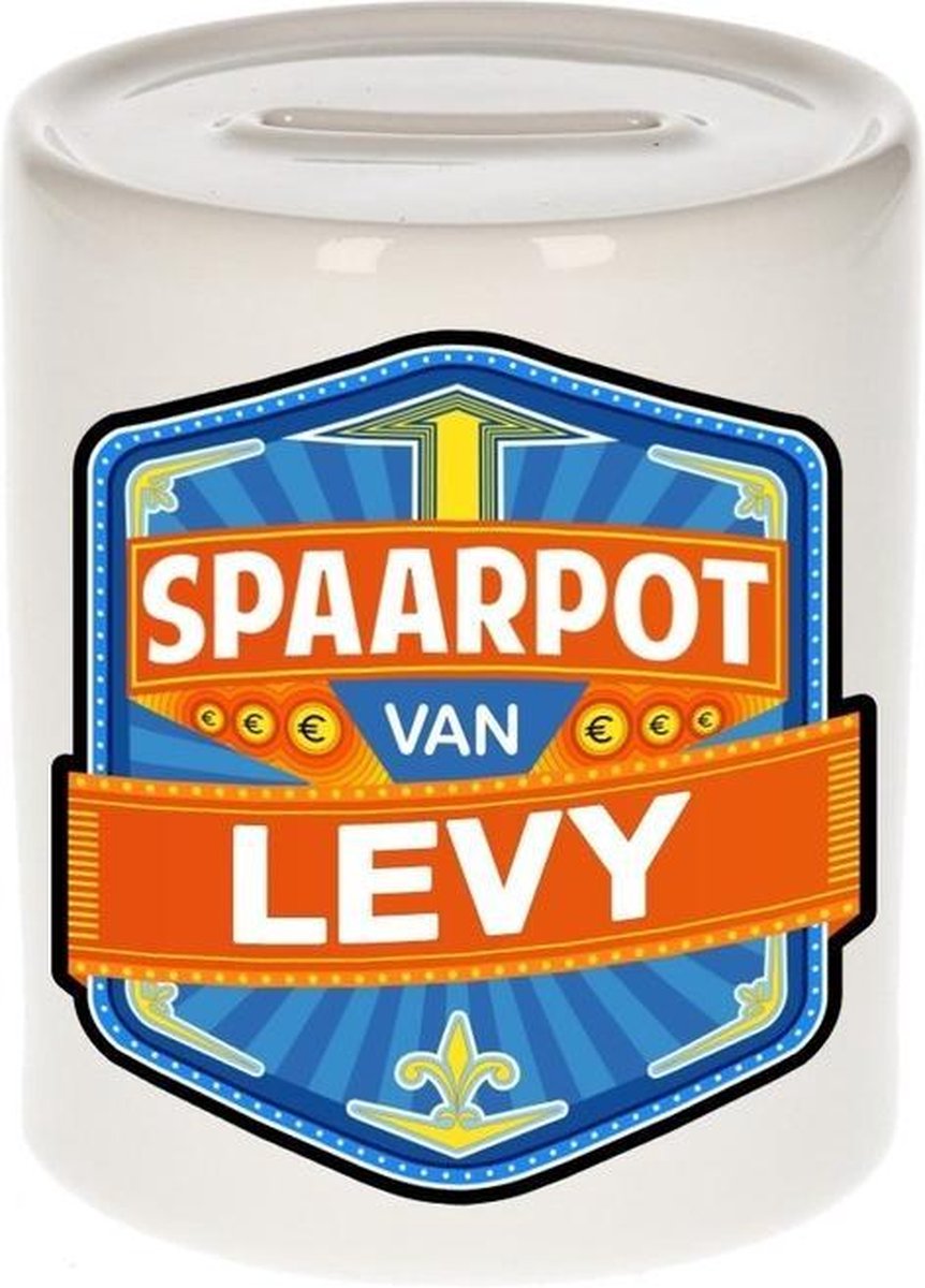 Kinder spaarpot voor Levy