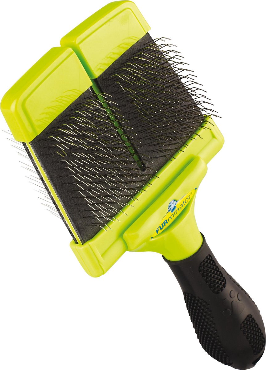Furminator Hond Slicker Brush - Hondenborstel - Hard - L