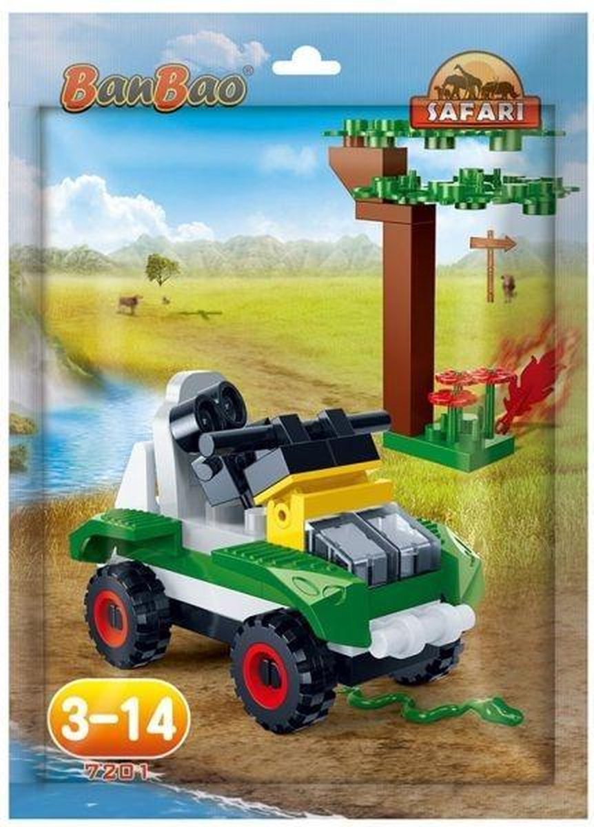 Banbao Uitbreidingsset Jeep 37-delig