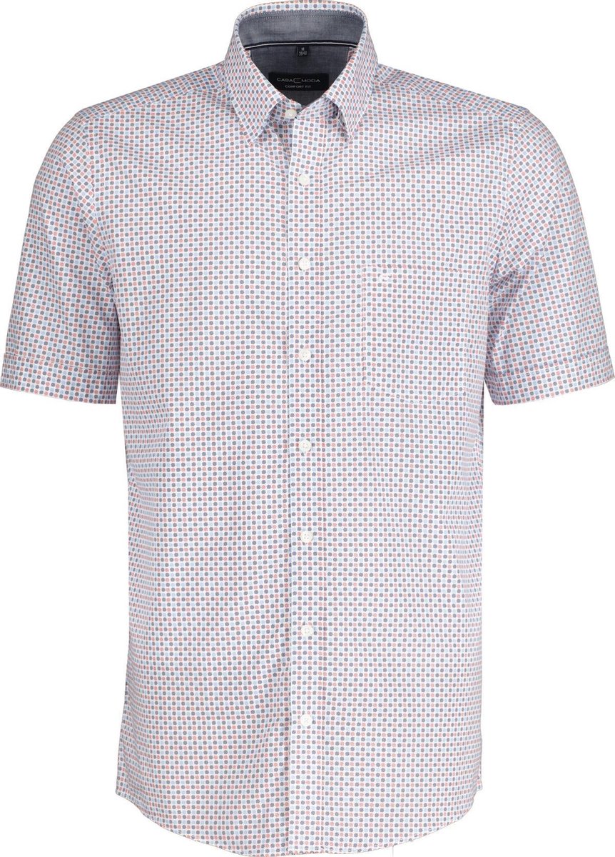 Casa Moda Overhemd - Regular Fit - Wit - 3XL Grote Maten