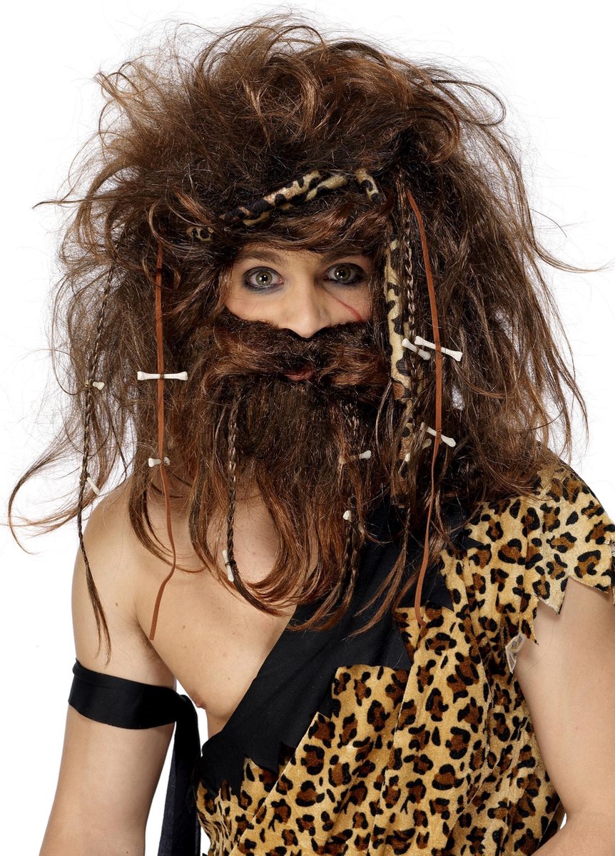 Dressing Up & Costumes | Costumes - Culture History Leg - Crazy Caveman Set