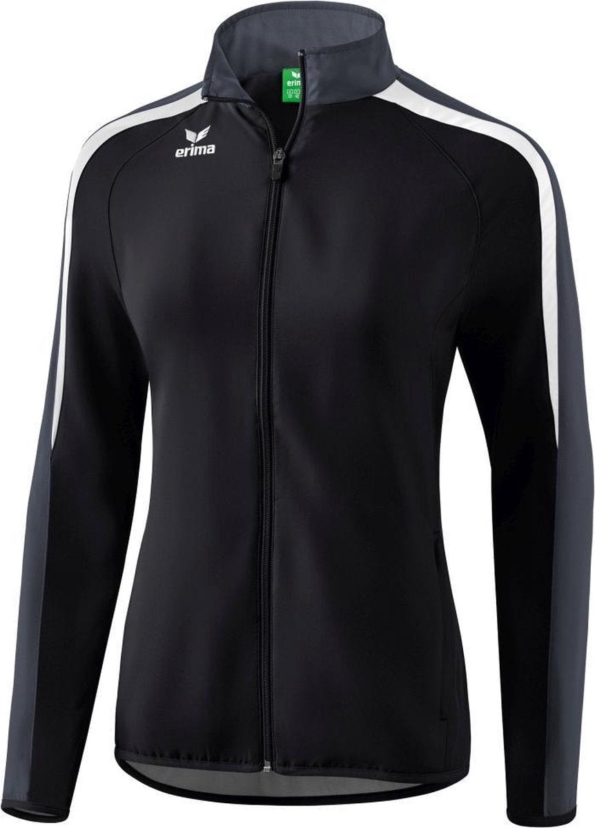 Erima Liga 2.0 Trainingsvest Dames - Zwart / Wit / Donkergrijs | Maat: 44