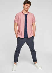 S.oliver overhemd Zalm Roze-L