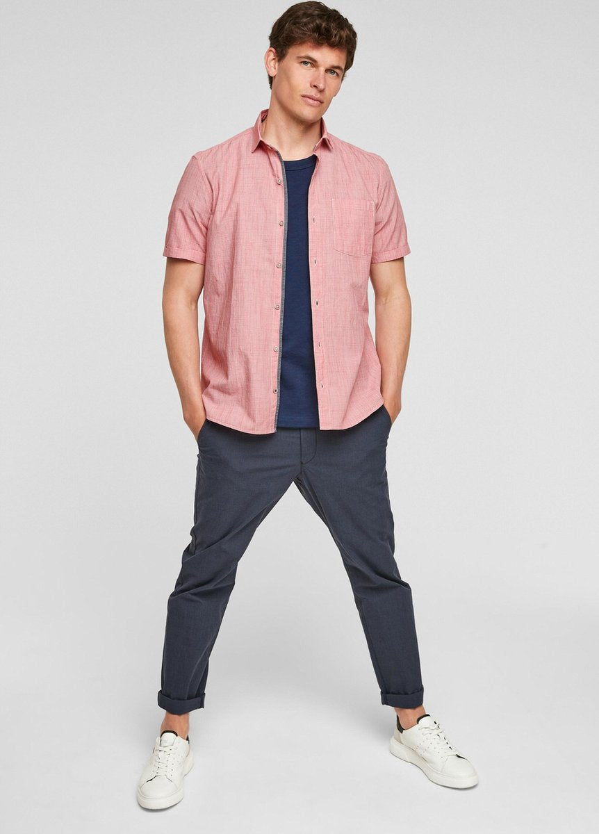 S.oliver overhemd Zalm Roze-L