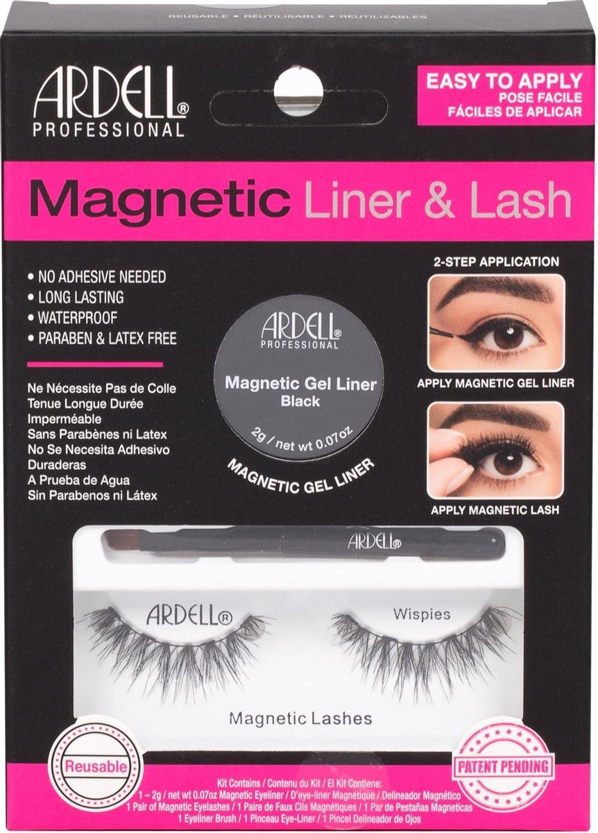 Ardell - Magnetic Liner & Lash Wispies - herbruikbaar - 1set