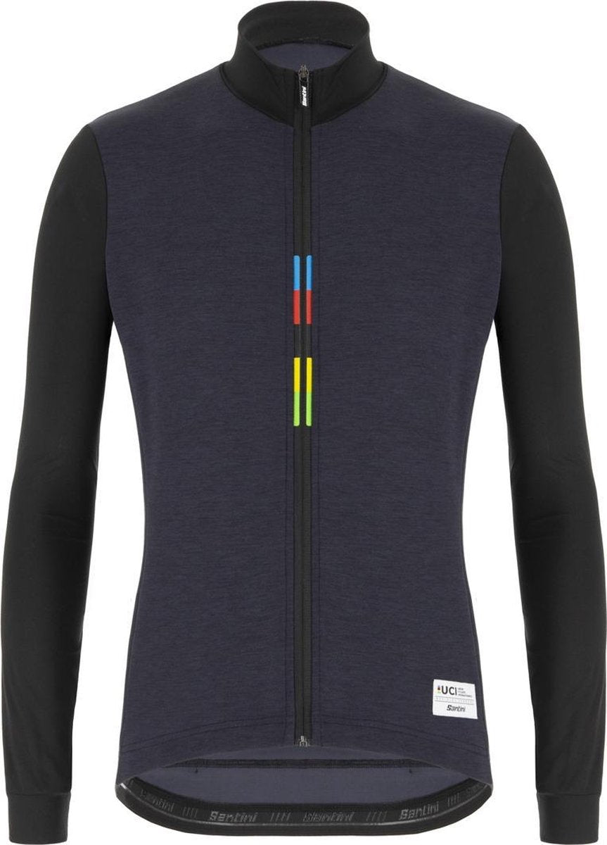 Santini Official Uci Rainbow L/S Jersey
