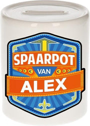 Kinder spaarpot voor Alex