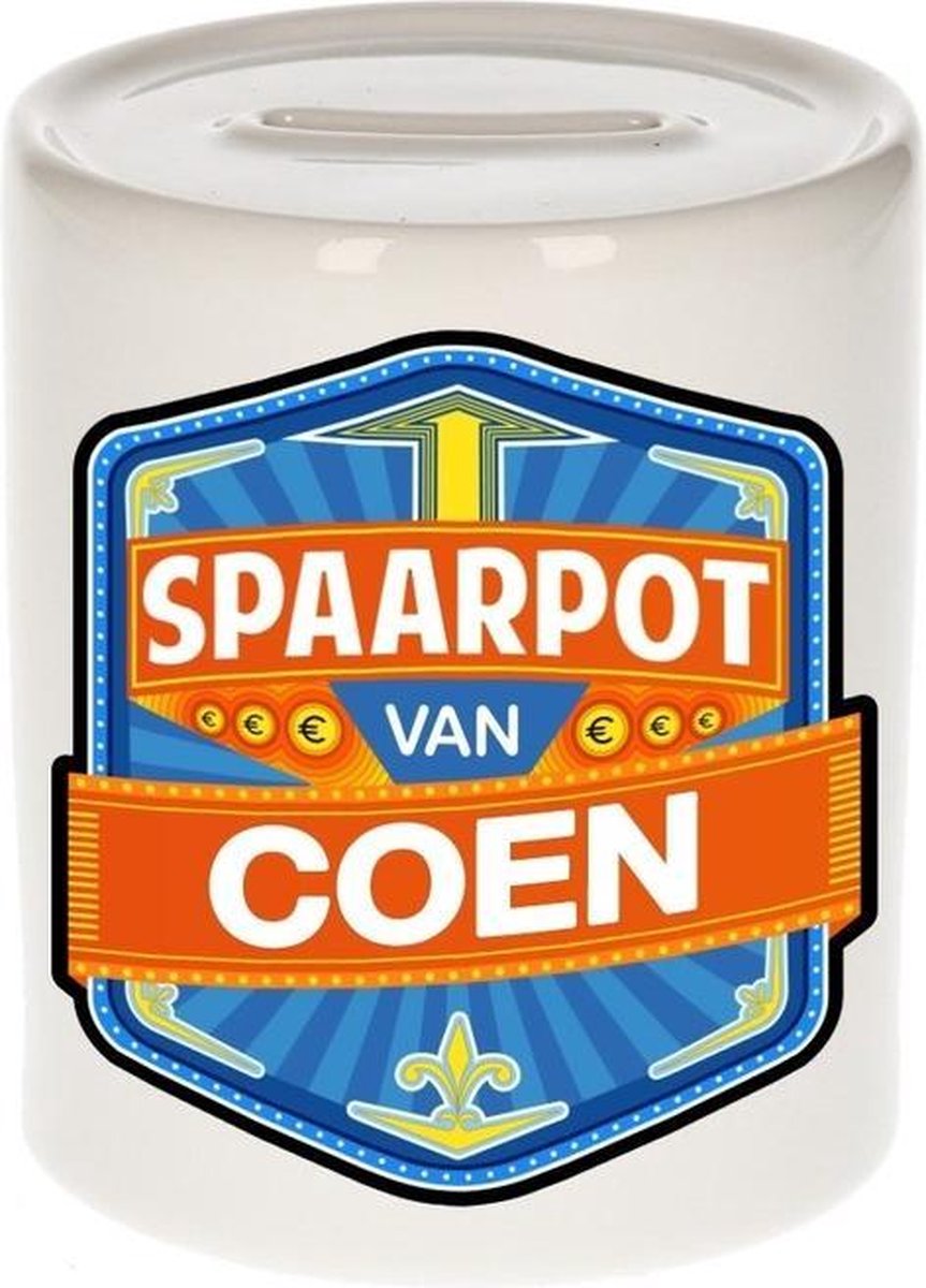 Kinder spaarpot voor Coen