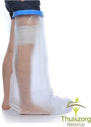 Waterdichte beschermingshoes voor het douchen  - meerdere versies: Heel been