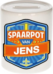 Kinder spaarpot voor Jens