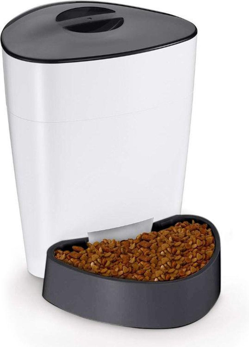 BrightWise® Automatische Voerbak Kat & Hond met Instelbaar Voedingsschema – Voerautomaat kat - Voerbak hond - Voerbak kat – Voerdispenser kat - Grote capaciteit (4 liter) - USB