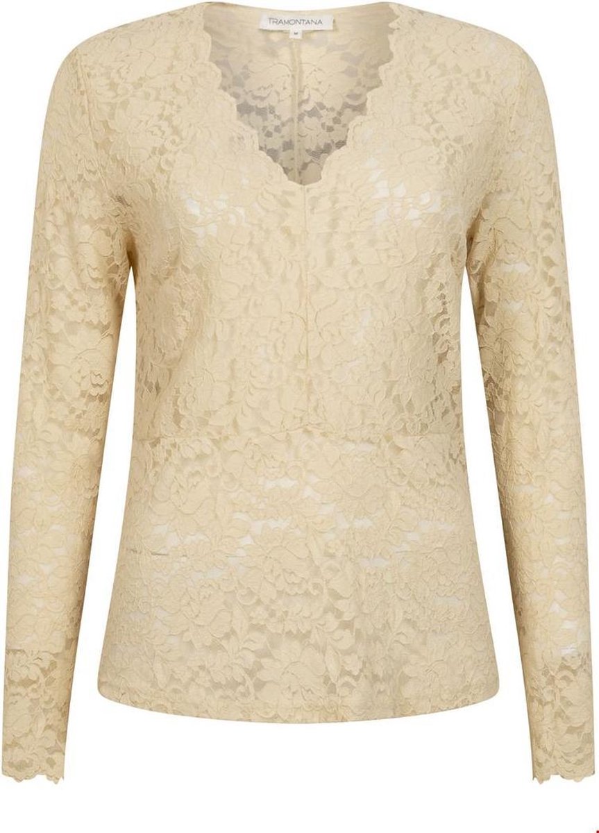 Tramontana Top Lace Champagne - M