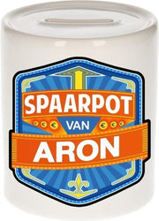 Kinder spaarpot voor Aron
