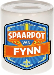 Kinder spaarpot voor Fynn