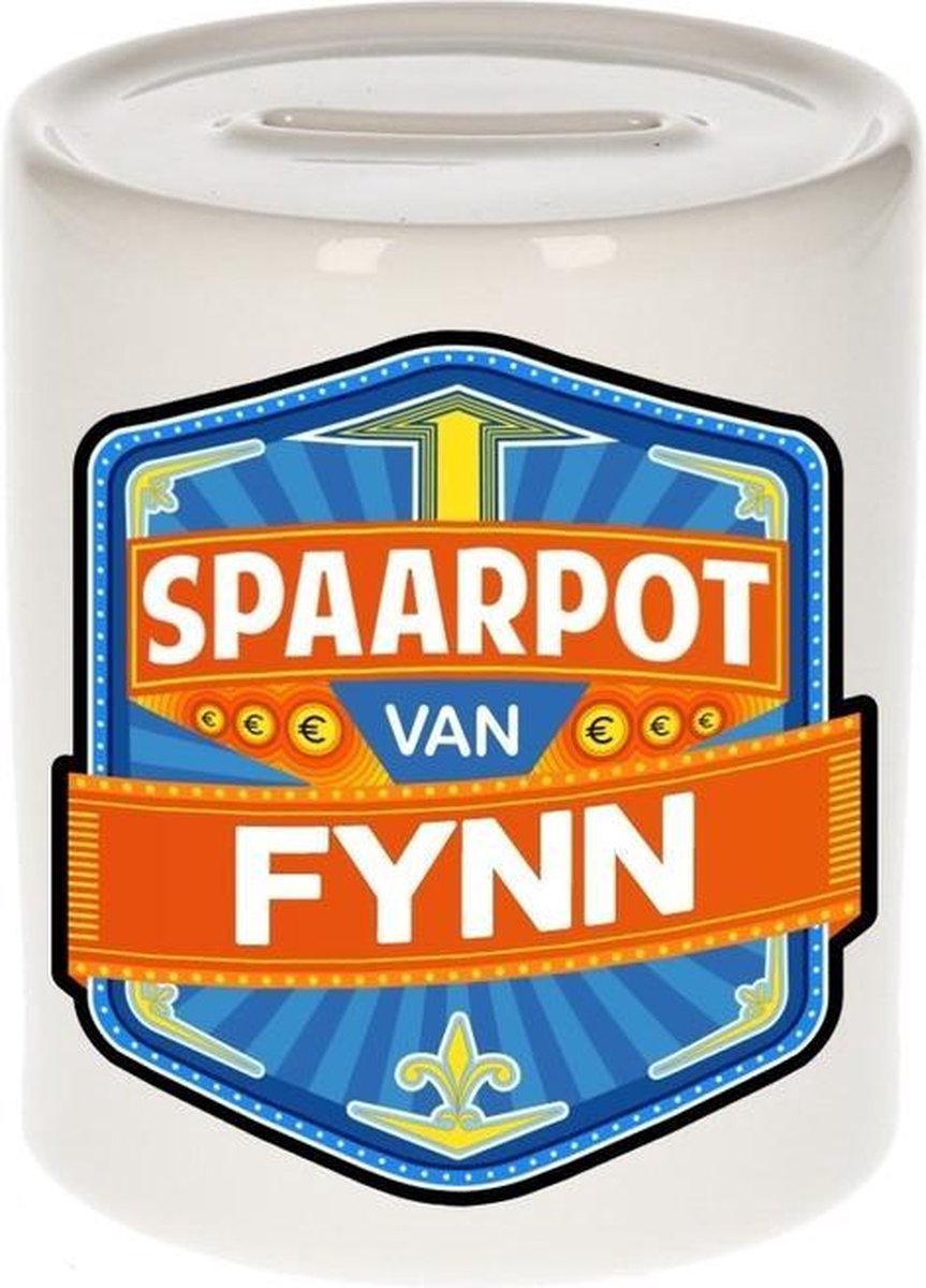 Kinder spaarpot voor Fynn