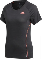 adidas Runner Shirt Dames - zwart - maat XL