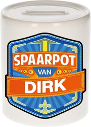 Kinder spaarpot voor Dirk
