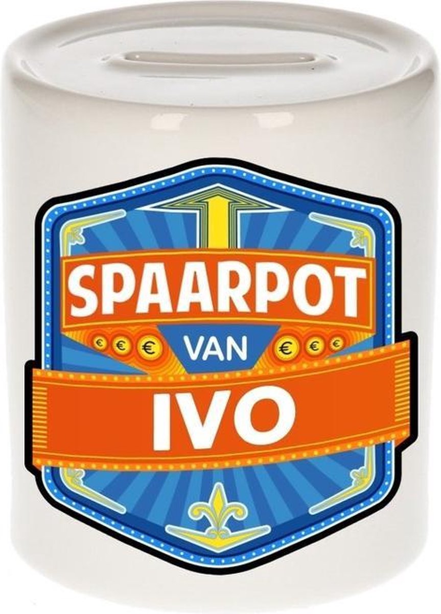 Kinder spaarpot voor Ivo