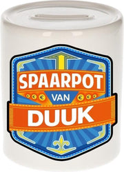 Kinder spaarpot voor Duuk