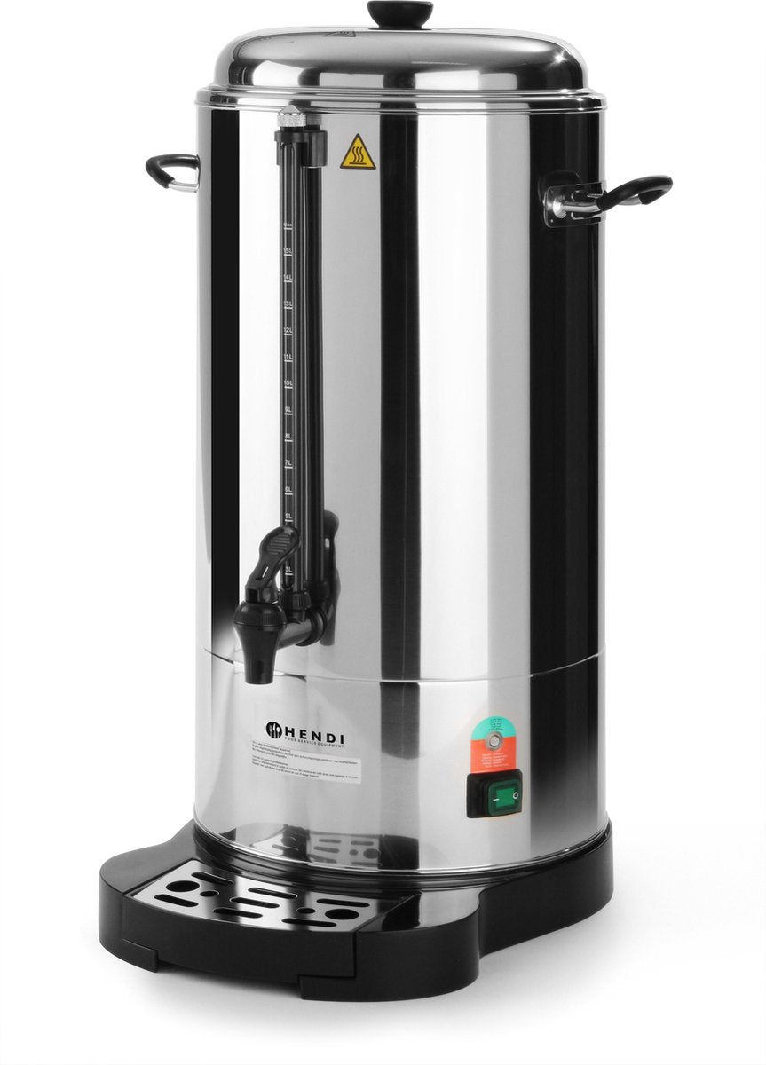 Koffiemachine Horeca dubbelwandig 15 liter