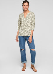 S.oliver blouse Kaki-38 (M)