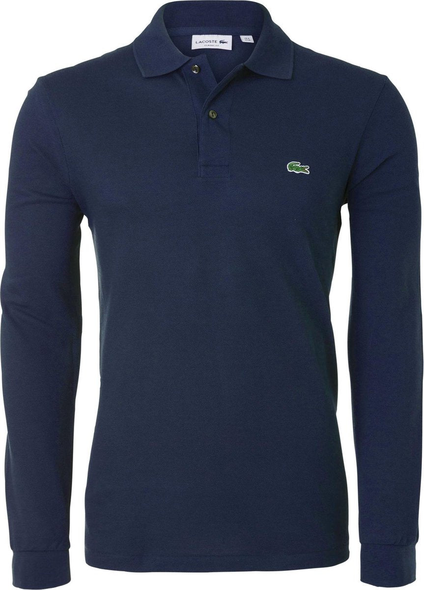 Lacoste - Long Sleeve Pique Polo - Heren - maat 4