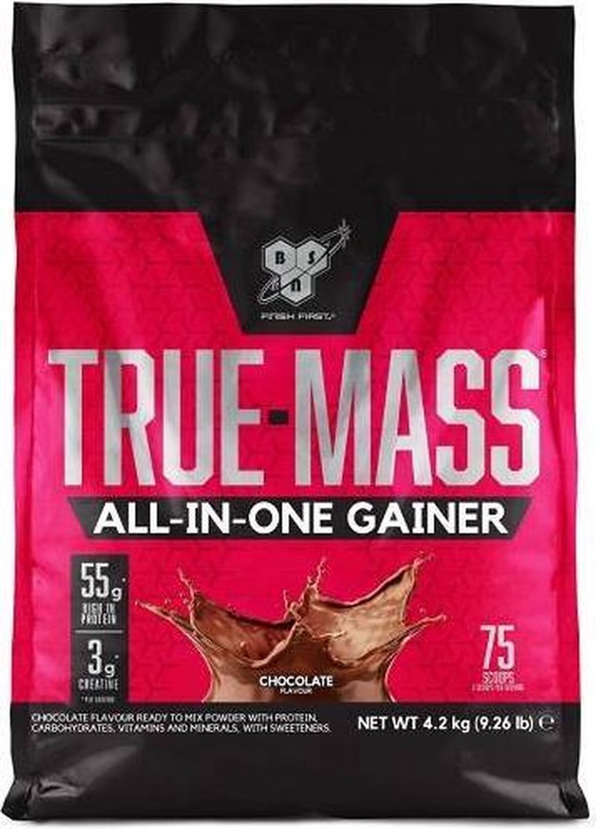 True Mass All-in-One Gainer 4200gr Chocolade