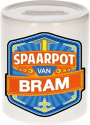 Kinder spaarpot voor Bram