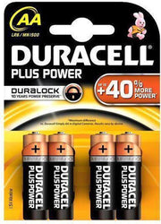 Duracell AA Plus Power Alkaline Batterijen