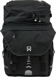 Willex Bagagetas XL 1200 Dubbele Fietstas - 65 liter - Zwart