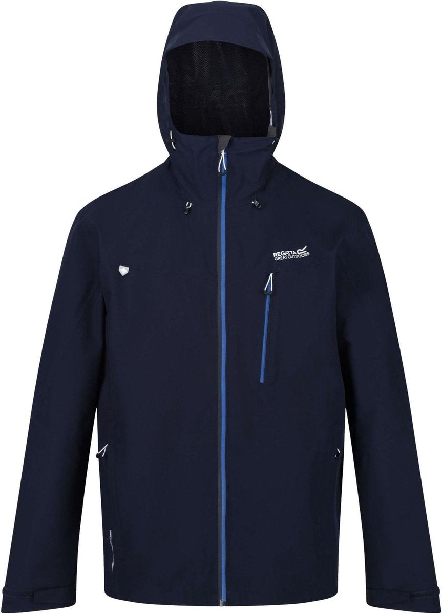 Regatta - Heren Outdoorjas Birchdale - Blauw - Maat L