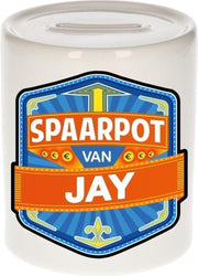 Kinder spaarpot voor Jay