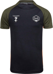 Touzani Sportshirt - Maat 128  - Jongens - zwart