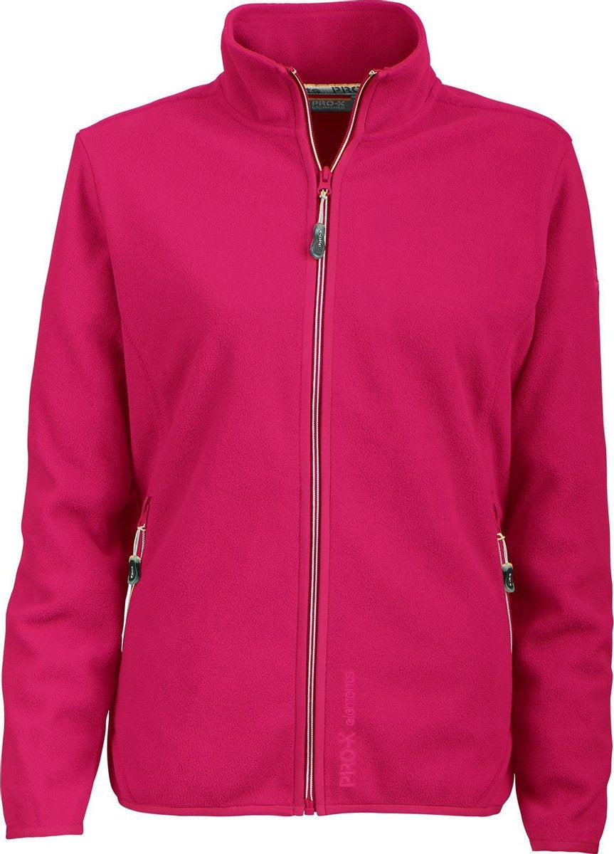 Pro-x Elements Fleecevest Britta Dames Polyester Roze Maat 46