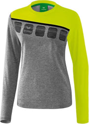 Erima 5-C Dames Sweater - Sweaters  - grijs - 42