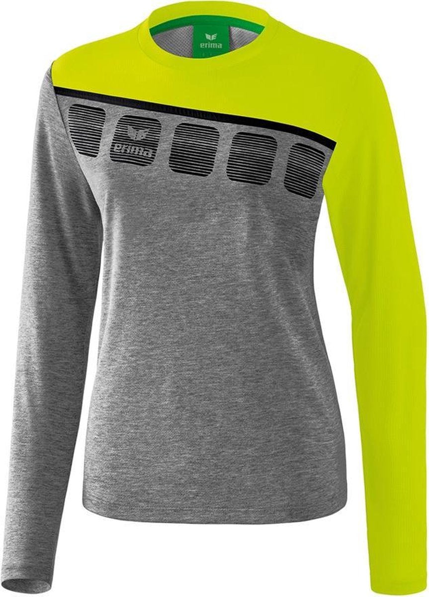 Erima 5-C Dames Sweater - Sweaters  - grijs - 42