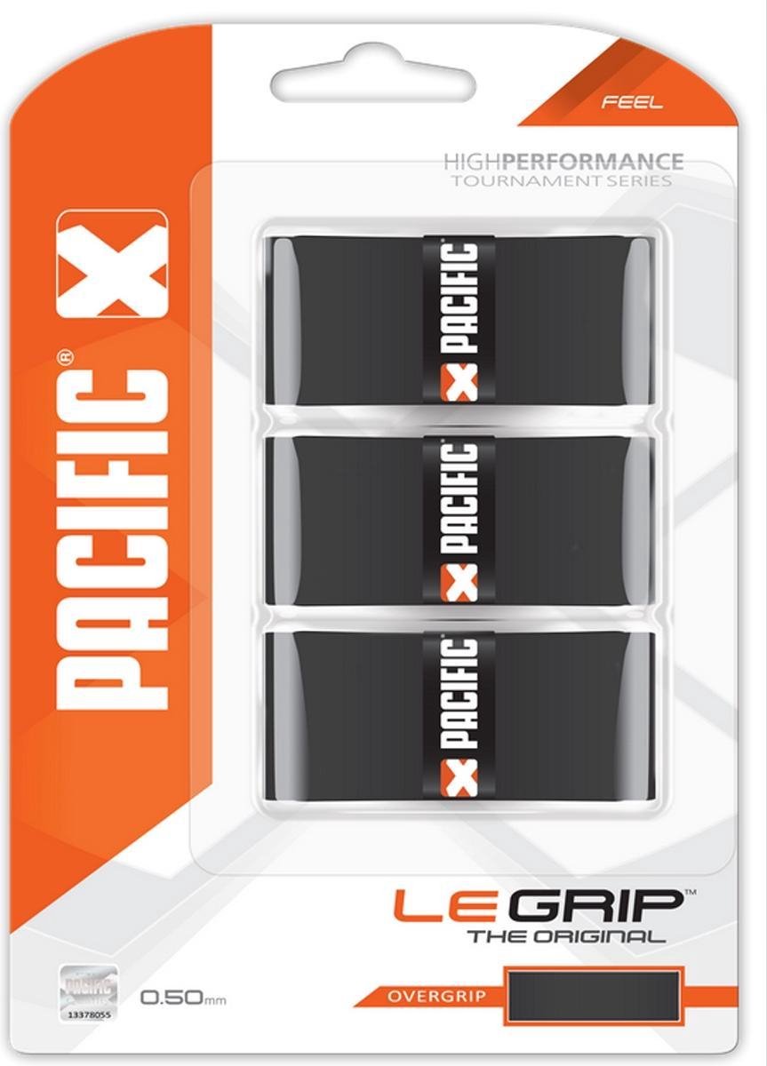 Pacific Le Grip The Orginal Overgrip Feel Zwart 0.50 mm 3 St